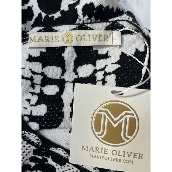 Marie Oliver Melba Mesh Tank Top Obsidian Womens Large Mob Wife Quiet Luxury - Picture 9 of 13